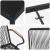Set de masă pentru grădină 3 pcs Negru GartenMobel Dekor