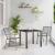 Set de masă pentru grădină 3 pcs Antracit GartenMobel Dekor