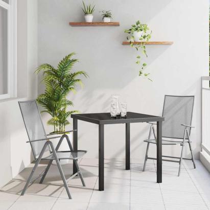 Set de masă pentru grădină 3 pcs Antracit GartenMobel Dekor