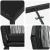 Set de masă pentru grădină 5 pcs Negru GartenMobel Dekor