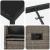 Set de masă pentru grădină cu pernă 3 pcs Gri poliratan GartenMobel Dekor