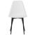 Scaune de bucătărie, 2 buc., alb, PP GartenMobel Dekor