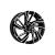 Jante aliaj DY726 16x7 5x100 ET35 negru diamond cut pentru Skoda VW Audi Seat