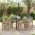 Set de masă pentru grădină 5 pcs Bej poliratan GartenMobel Dekor