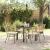 Set de masă pentru grădină 5 pcs Maro poliratan GartenMobel Dekor