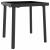 Șezlong 3 pcs Negru 197 x 70 x 82 cm poliratan GartenMobel Dekor