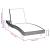 Șezlong 3 pcs Negru 197 x 70 x 82 cm poliratan GartenMobel Dekor