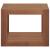 Dulap de baie suspendat, 45x45x30 cm, lemn masiv de tec GartenMobel Dekor