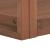 Dulap de baie suspendat, 45x45x30 cm, lemn masiv de tec GartenMobel Dekor