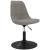 Scaune de masă pivotante, 4 buc., gri deschis, catifea GartenMobel Dekor