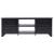Comodă TV, negru, 108x30x40 cm, lemn masiv de paulownia GartenMobel Dekor