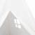 Cort Teepee Alb 120 x 120 x 150 cm Țesătură și Plastic GartenMobel Dekor