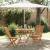 Set de masă pentru grădină 3 pcs Maro Lemn Solid de Acacia GartenMobel Dekor