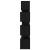Set comodă TV Pe perete 8 pcs Stejar Negru Lemn compozit GartenMobel Dekor