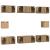 Set comodă TV Pe perete 8 pcs Stejar Artizanal Lemn compozit GartenMobel Dekor