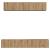 Set comodă TV Pe perete 5 pcs Stejar Artizanal Lemn compozit GartenMobel Dekor