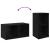 Set comodă TV 4 pcs Stejar Negru 37 x 37 x 72 cm Lemn compozit GartenMobel Dekor