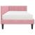 Cadru de pat colțar cu saltea cu headboard 2 pcs Gri Catifea GartenMobel Dekor