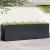 Depozitare pentru 6 pubele Wheelie Negru 408 x 77,5 x 121,5 cm GartenMobel Dekor