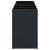 Depozitare pentru 6 pubele Wheelie Negru 408 x 77,5 x 121,5 cm GartenMobel Dekor