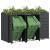 Depozitare pentru 3 pubele Wheelie Antracit GartenMobel Dekor