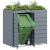 Depozitare pentru 2 pubele Wheelie Gri deschis GartenMobel Dekor