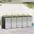 Depozitare pentru 3 pubele Wheelie 340 x 77.5 x 115.5 cm Oțel GartenMobel Dekor