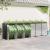 Depozitare pentru 3 pubele Wheelie 340 x 77.5 x 115.5 cm Oțel GartenMobel Dekor
