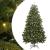 Brad de Crăciun artificial cu 300 LED Verde 300 cm PVC și Metal GartenMobel Dekor