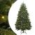 Brad de Crăciun artificial cu 300 LED Verde 300 cm PVC și Metal GartenMobel Dekor