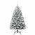 Brad de Crăciun artificial Verde și alb 150 cm PVC și Metal GartenMobel Dekor