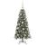 Brad de Crăciun artificial Verde 120 cm PVC și Plastic și Oțel GartenMobel Dekor