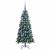 Brad de Crăciun artificial Verde 120 cm PVC și Plastic și Oțel GartenMobel Dekor