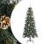 Brad de Crăciun artificial Verde 150 cm PVC și Plastic și Oțel GartenMobel Dekor
