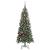 Brad de Crăciun artificial Verde 150 cm PVC și Plastic și Oțel GartenMobel Dekor