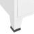 Dulap cu sertare industrial, alb, 78x40x93 cm, metal GartenMobel Dekor