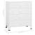 Dulap cu sertare industrial, alb, 78x40x93 cm, metal GartenMobel Dekor