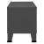 Dulap TV industrial, antracit, 105x35x42 cm, metal GartenMobel Dekor
