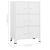Dulap industrial de depozitare, alb, 75x40x115 cm, metal GartenMobel Dekor