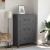 Dulap industrial de depozitare, antracit, 75x40x115 cm, metal GartenMobel Dekor