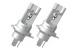Set 2 becuri LED H4 Philips Ultinon Pro6000 Boost 12V 18W 5800K