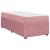Cadru de pat cu saltea Roz 80 x 200 cm țesătură GartenMobel Dekor
