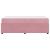 Cadru de pat cu saltea Roz 80 x 200 cm țesătură GartenMobel Dekor
