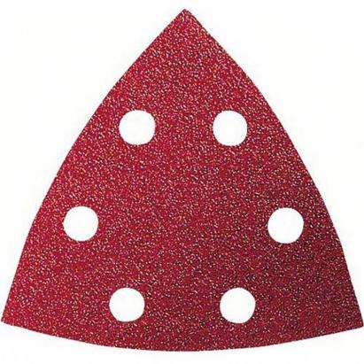 Set hârtie abrazivă triunghiulară 93 mm pentru multitool, P60-P240