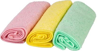Set lavete bucătărie din microfibră York Azur 30x30 cm, 2+1 buc
