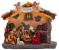 Decorațiune de Crăciun Betleem MagicHome cu LED alb cald, 36x15x29 cm