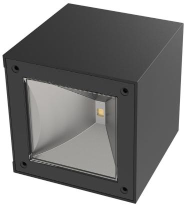 Lampă solară LED Strend Pro Garden pentru perete sau gard, 10x10x10 cm