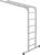 Schelă din aluminiu cu platformă Strend Pro IKAR 3 în 1, 2x5, 400 cm