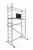 Schelă din aluminiu cu platformă Strend Pro IKAR 3 în 1, 2x5, 400 cm
