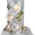 Cruce funerara solara LED cu flori, decor memorial MagicHome, 32 cm